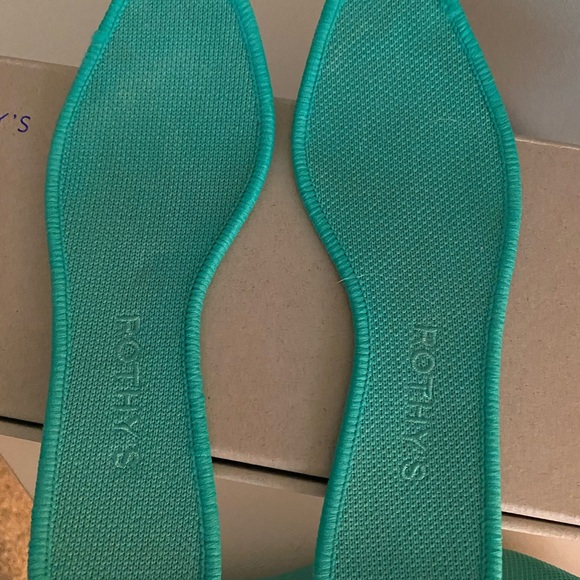 Rothy’s Peacock Pointed Flat Size 7 - Excellent Condition! - Picture 6 of 8